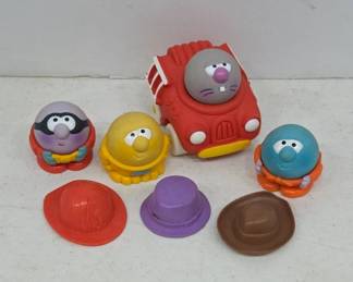 Nerfuls Figures and Vehicle by Parker Brothers