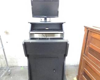 Arcade Game Cabinet with Monitor