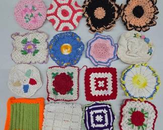 Handmade Crochet Pot Holders