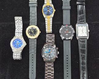 Men's Watches With Mixed Bands