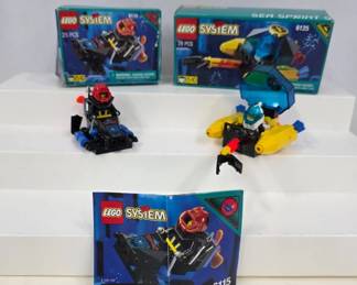 LEGO System Sets 6125 and 6115 in Boxes