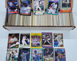 Baseball Cards with Assorted Players
