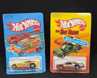 Hot Wheels Unpunched Die-Cast Cars