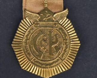 Veiled Prophet Medal With Ribbon