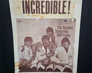 The Beatles Yesterday and Today Poster