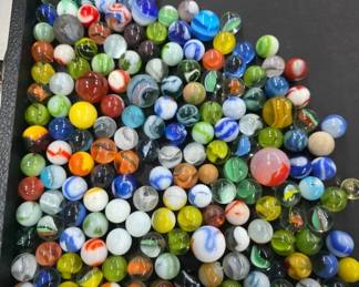 Colorful Glass Marbles Assortment