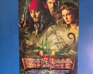 Pirates of the Caribbean Movie Poster
