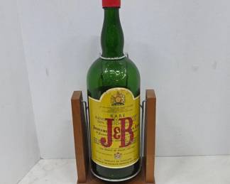 J&B Rare Scotch Whisky 20" Display Bottle