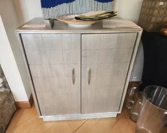 116 Silvered Lane 2 Door Cabinet, Cedar Lined 28x16x32