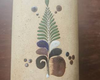 Handpainted Tonala Pottery Trinket Box second image