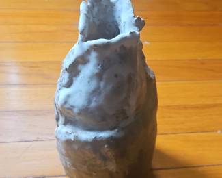 Handformed ceramic vase