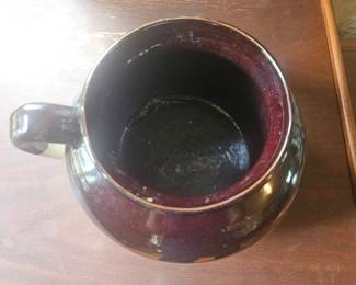 TwoTone Stoneware Bean Pot second image