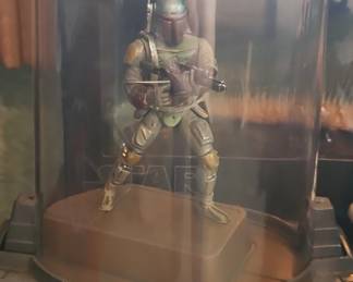 Star Wars Boba Fett Rotating Statue