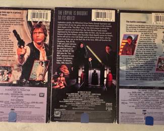 Star Wars VHS Trilogy CBS or FOX second image