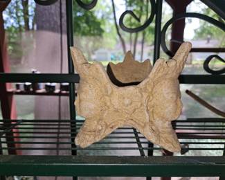 Khmer Sandstone Deity Head Sculpture second image