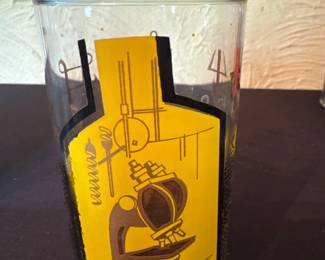 MidCentury Graphic Tumbler Glasses fourth image