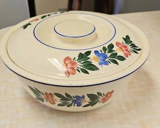 Floral Casserole Dish