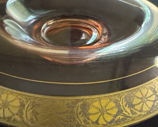 Glass Footed Compote Dish second image