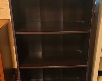 Dark Wood Bookshelf