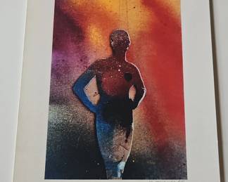 Figural Silhouette Art Print
