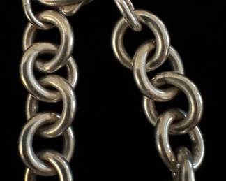 Tiffany Co. Sterling Silver Heart Tag Necklace third image