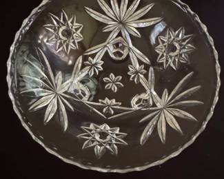 Anchor Hocking Star of David Serving Dish