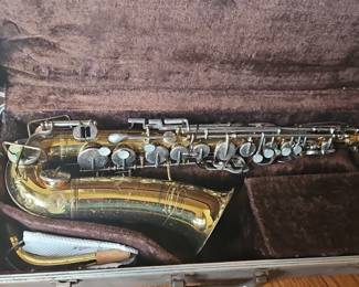 Vintage Buescher Tenor Saxophone