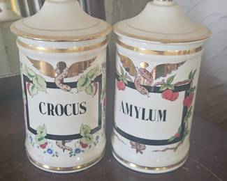 Pair of Apothecary Jars