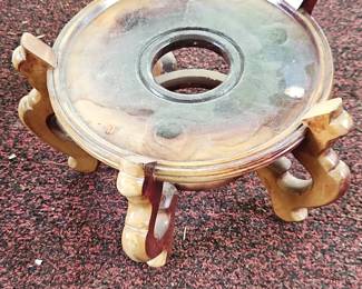 Chinese Rosewood Fish Bowl Stand
