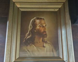 Warner Sallman Jesus Christ Print