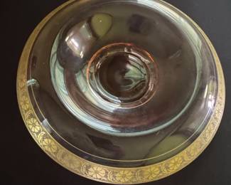 Glass Footed Compote Dish