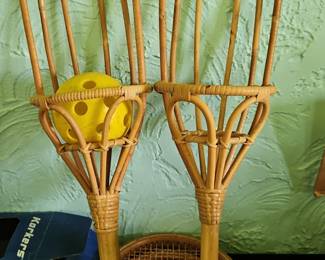 Vintage Jai Alai Ball Catchers