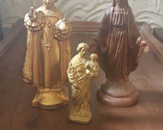 Religious Figurine Lot