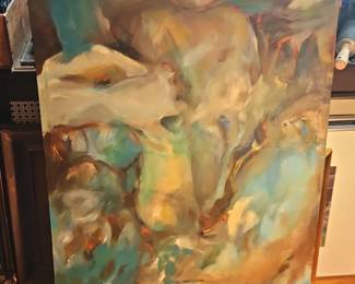 Abstract Oil Painting