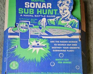 Mattel Sonar Sub Hunt Game second image