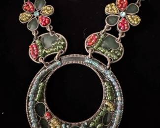Floral Pendant Necklace