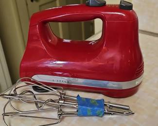 Kitchen Aid Speed Hand Mixer