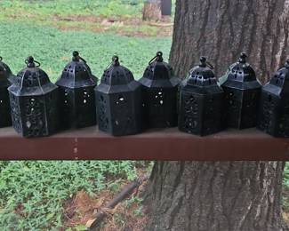 Black Moroccan Lanterns