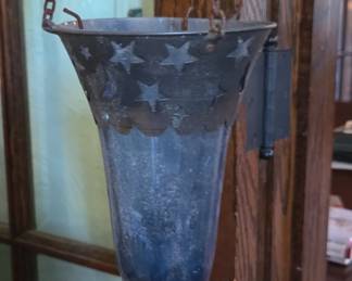 Star Cutout Hanging Lantern Vase second image