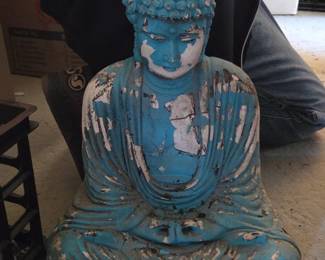 Blue Buddha Statue