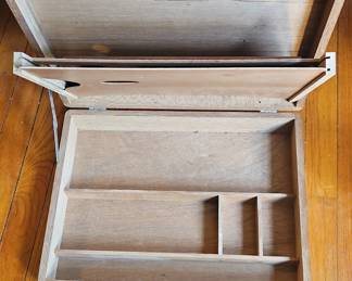 Wooden Artist Box with Palette
