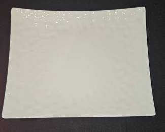 White Ceramic Square Plate