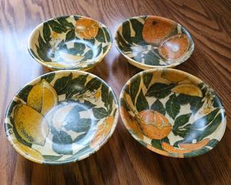Citrus Fruit Bowl Set fourth image