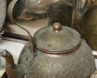 Antique Copper Kettle