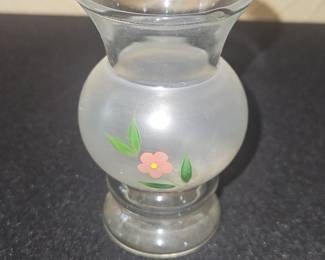 Hand painted bud vase