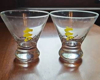 Gay Fad Martini Glasses