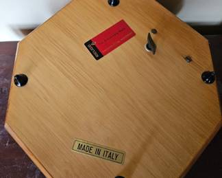 Octagonal Marquetry Music Box third image