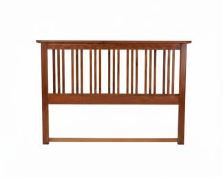 Mission Style Oak Headboard second image