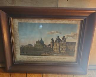 Engraving of Hotel St Pol