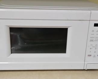 White Countertop Microwave